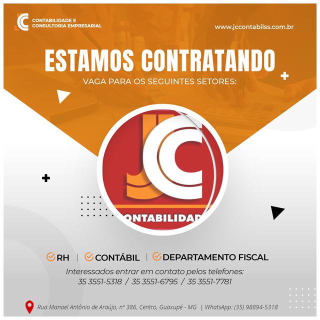 ESTAMOS CONTRATANDO: Ligar para 35 3551-5318 / 3551-6795 / 3551-7781